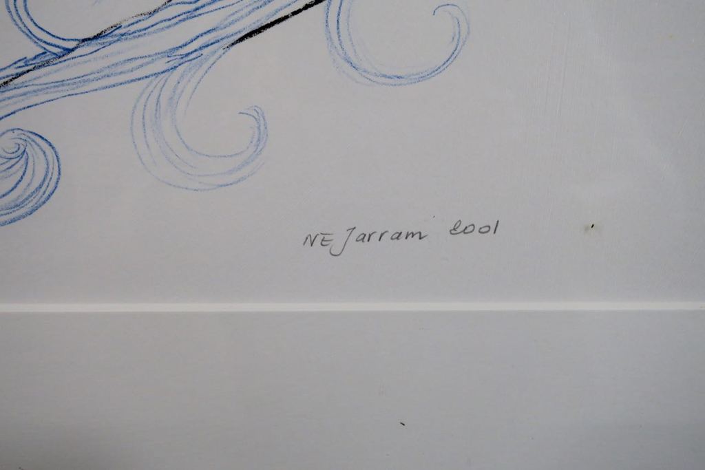 Nour Edinne Jarram: Litho, La revolte - Ingelijst kopen? Bied vanaf 20!