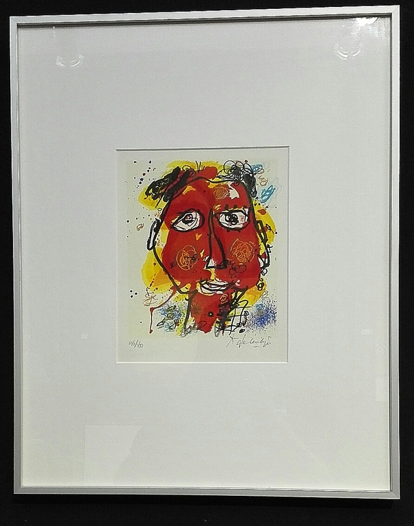 Kees Salentijn, zeefdruk op papier in lijst kopen? Bied vanaf 40!