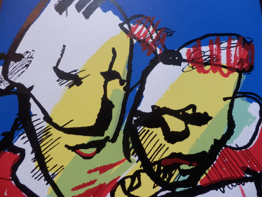 HERMAN BROOD, Gelimiteerde en HANDGESIGNEERDE Zeefdruk  LEKKER DING kopen? Bied vanaf 175!