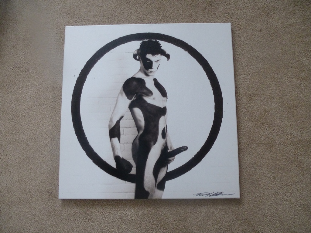 Paul Blanca, foto op linnen: Bull, handgesign., nummer 17/20 kopen? Bied vanaf 295!