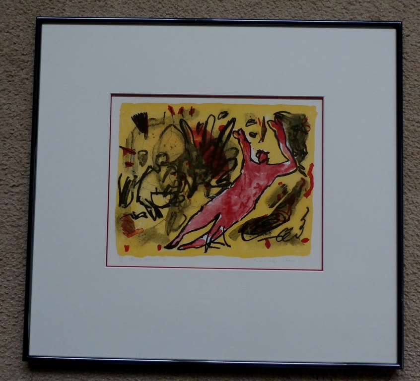 Dominique Chan, ingelijste zeefdruk, handgesigneerd en genummerd kopen? Bied vanaf 60!