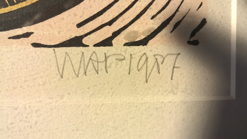 Hans Wap: zeefdruk, jet-mag kopen? Bied vanaf 50!