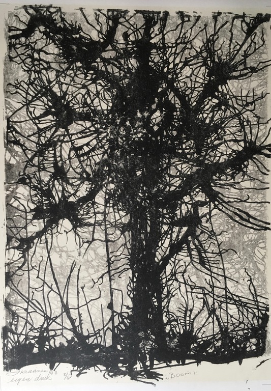 Jaap Kraanen - litho - Boom kopen? Bied vanaf 10!