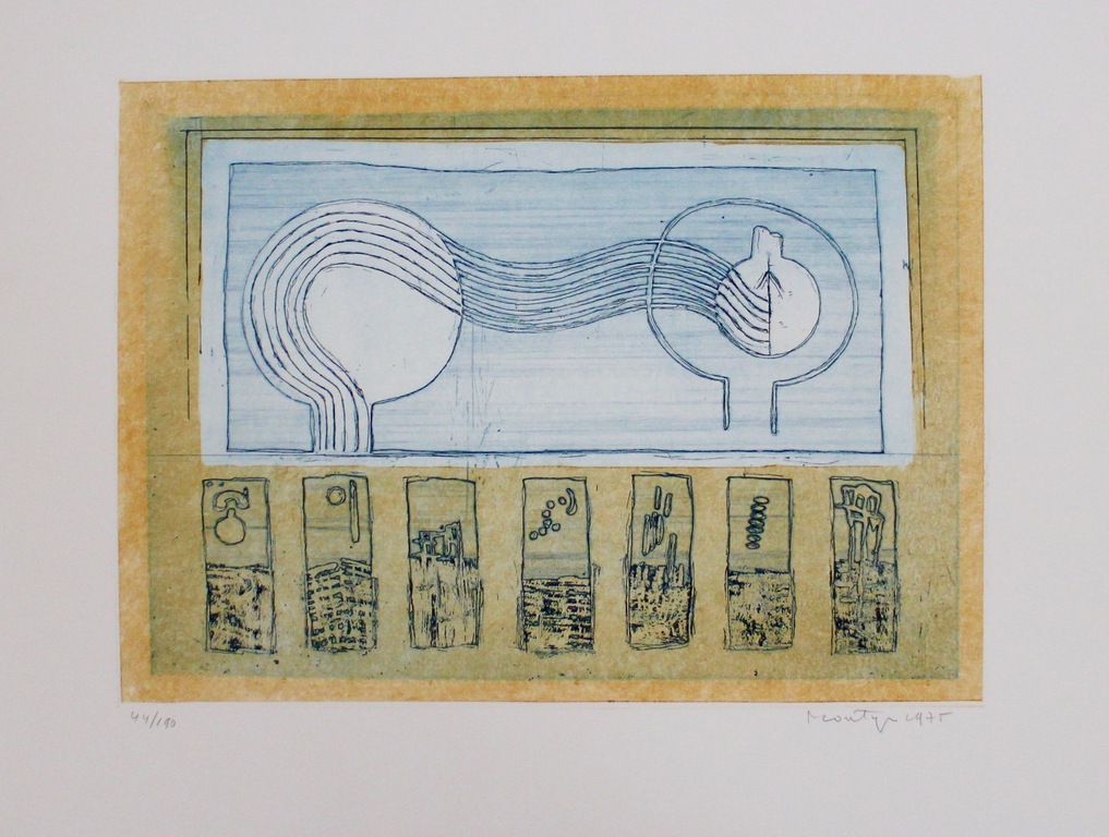 Jan Montijn, kleurenets, zonder titel kopen? Bied vanaf 55!