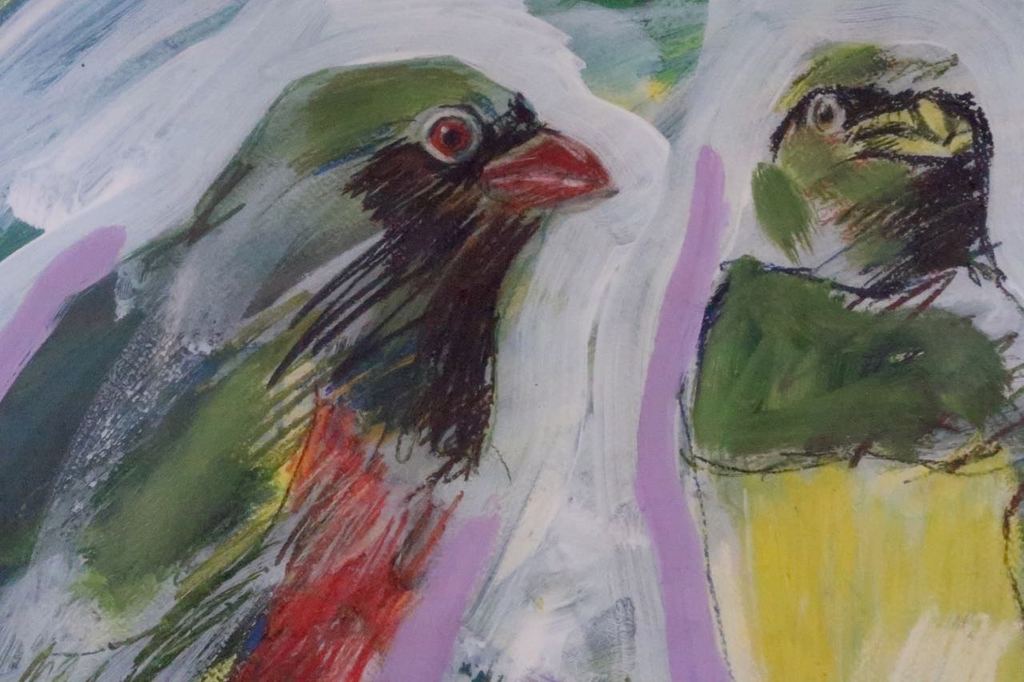 Carlos Blaaker: Gemengde techniek, Onbekend - Ingelijst kopen? Bied vanaf 100!