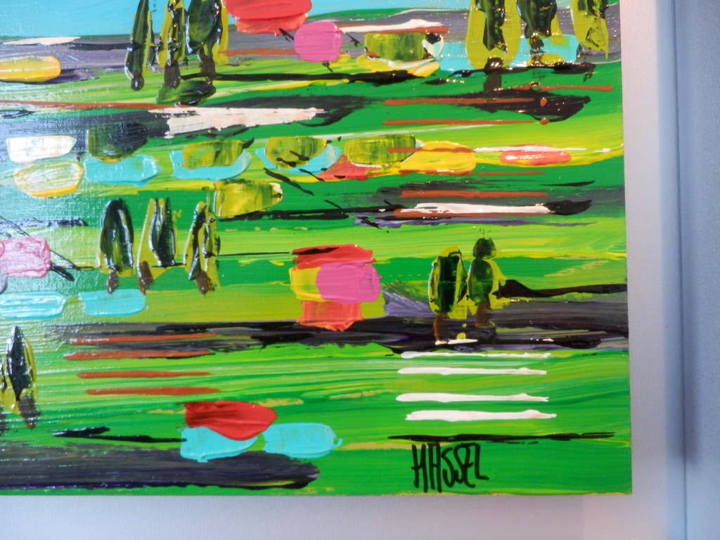 AD van HASSEL  Schilderij op MDF LANDSCAPE  TOSCANE uit 2014 kopen? Bied vanaf 1!