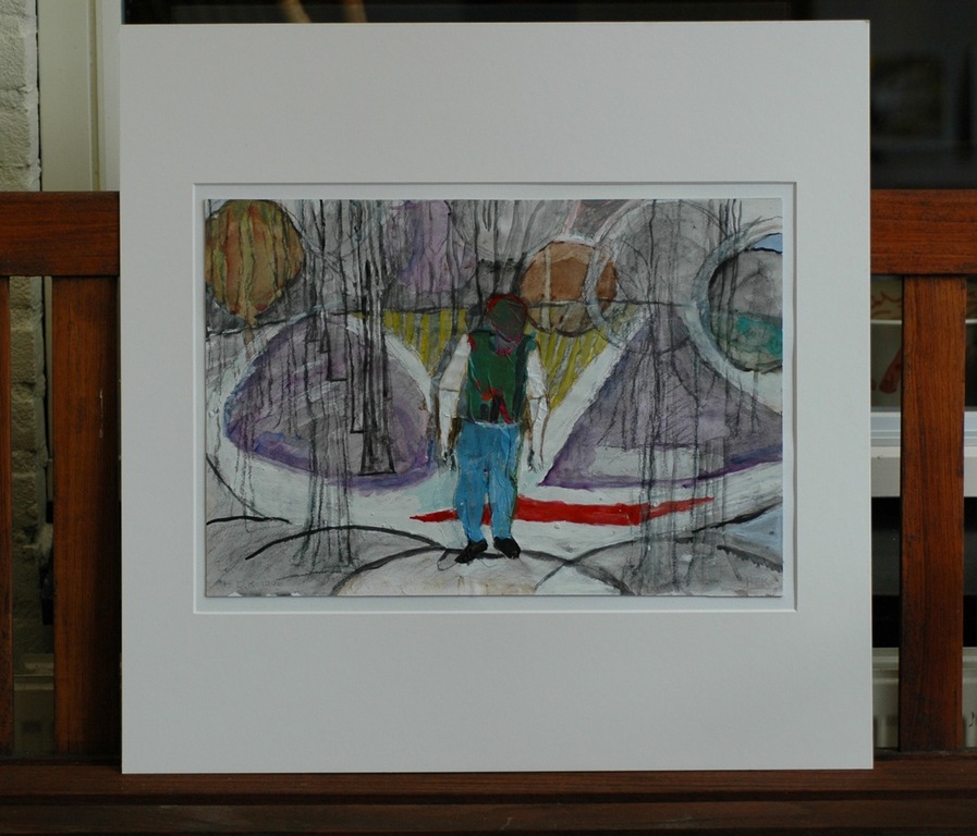 Hans Ebeling Koning, originele collage, Man kopen? Bied vanaf 100!