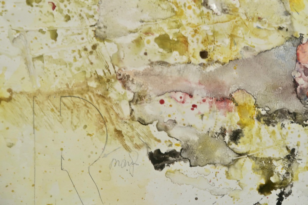 Antonio Poioumen: Gemengde techniek, R - Ingelijst kopen? Bied vanaf 1!