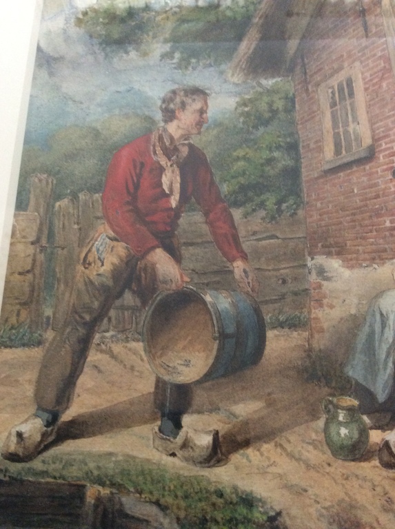 Johannes Engel Masurel 1826-1915   Boer en Boerin voor boerderij  kopen? Bied vanaf 185!