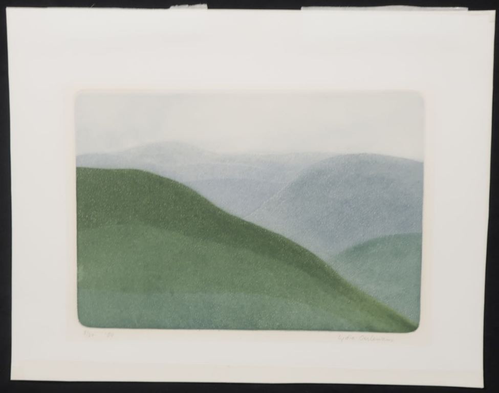 Lydia Oerlemans: Ets, Zonder titel IV verkocht voor € 50!