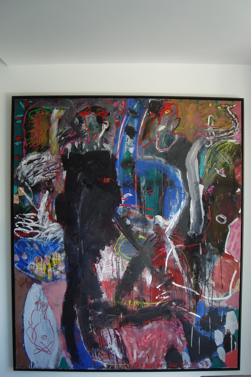 dominique chan olie op doek kopen? Bied vanaf 350!