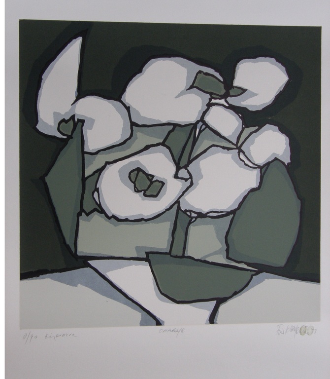 Fon Klement: Boardsnede, potlood gesigneerd kopen? Bied vanaf 160!