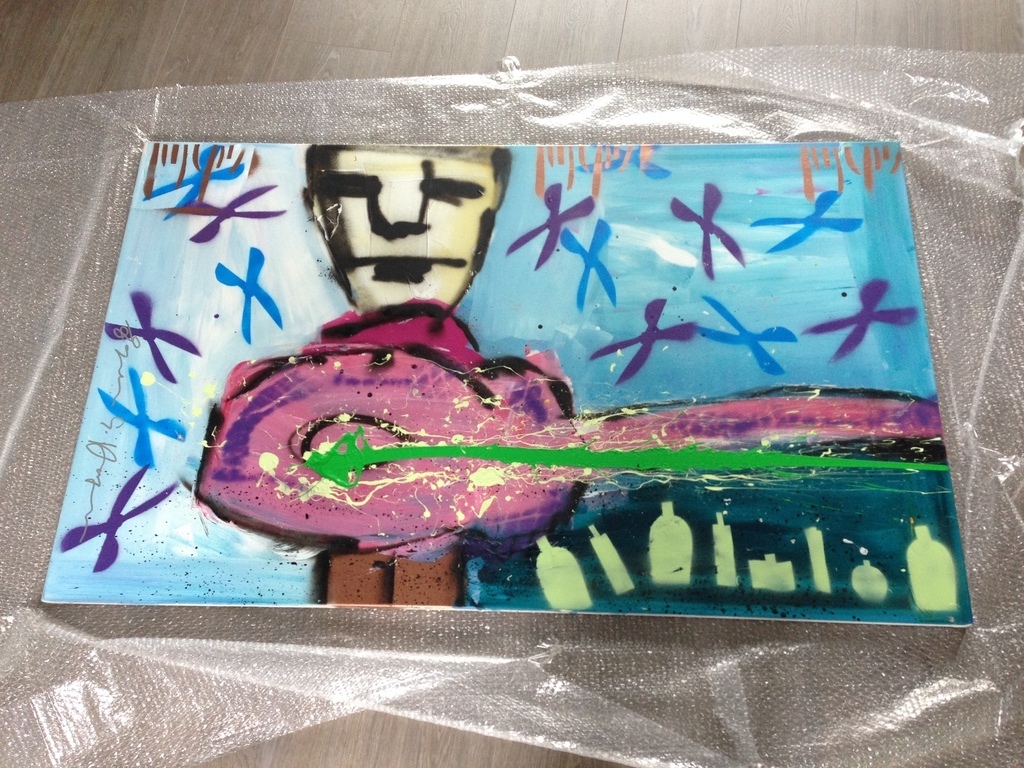 Prachtig werk van Espen: Gitaar verkocht voor € 320!