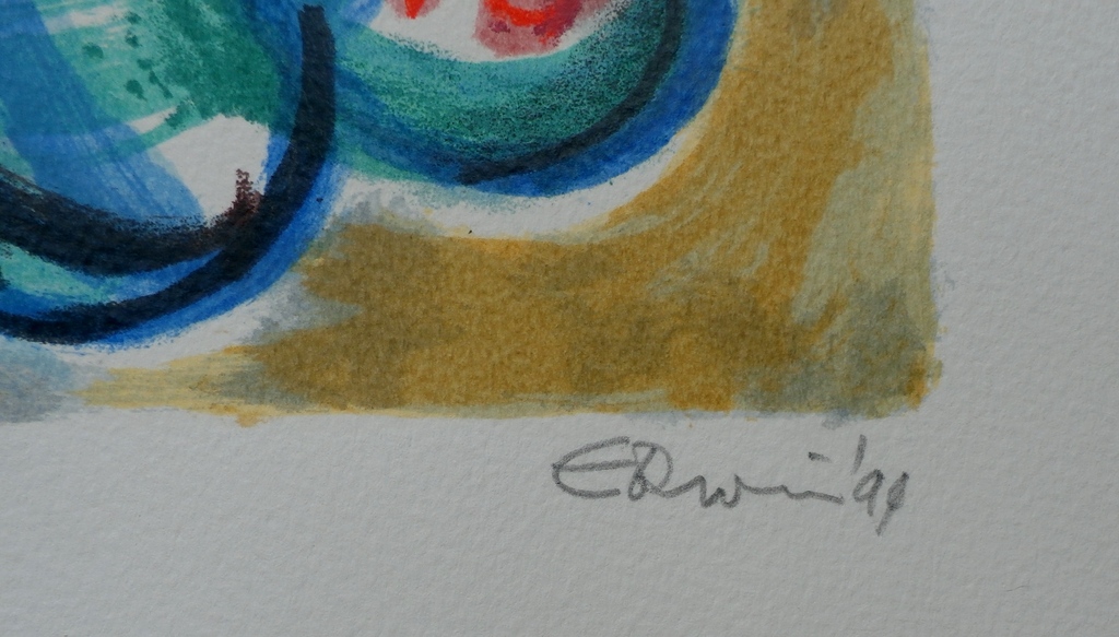 Erwin de Vries - Litho: 2 mensen - 1999 kopen? Bied vanaf 75!