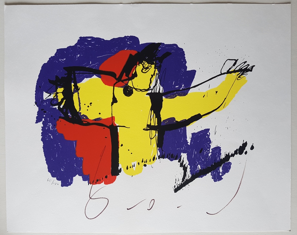 Zeefdruk van Herman Brood - BRASIL GOD  kopen? Bied vanaf 1!