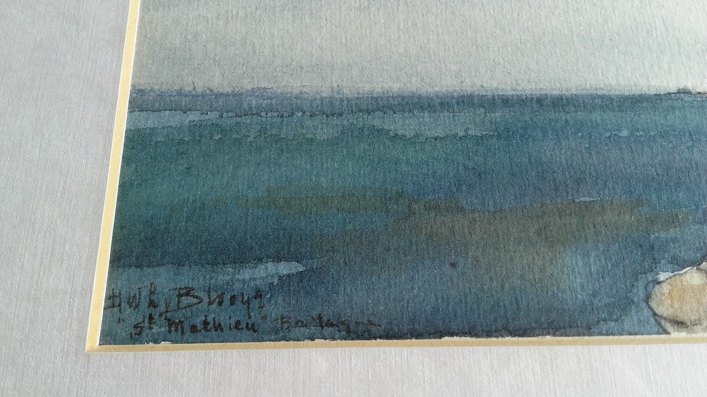 Hans van Blooys - Aquarel - St. Mathieu kopen? Bied vanaf 35!