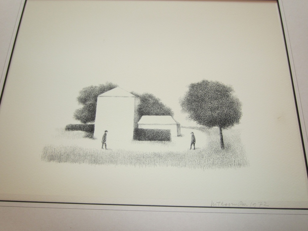 Metten Koornstra - litho - 1972 kopen? Bied vanaf 1!