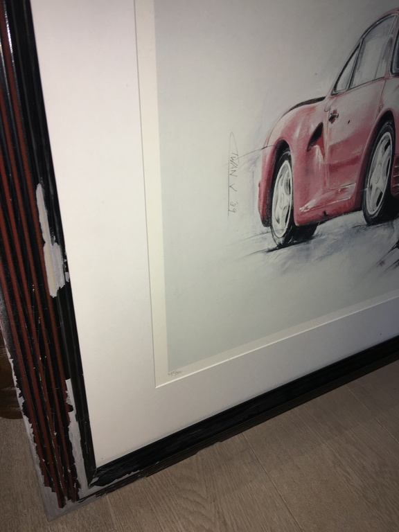 Prachtige sport litho van den Vorstenbosch kopen? Bied vanaf 50!