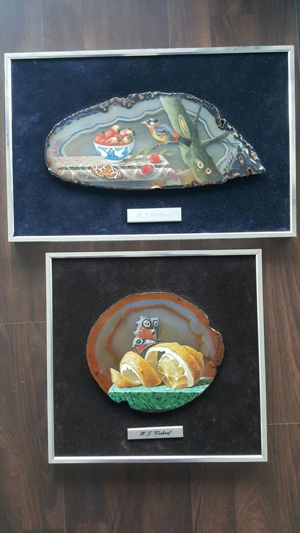 Vogel met aardbeien+Vlinder met citroen kopen? Bied vanaf 1600!