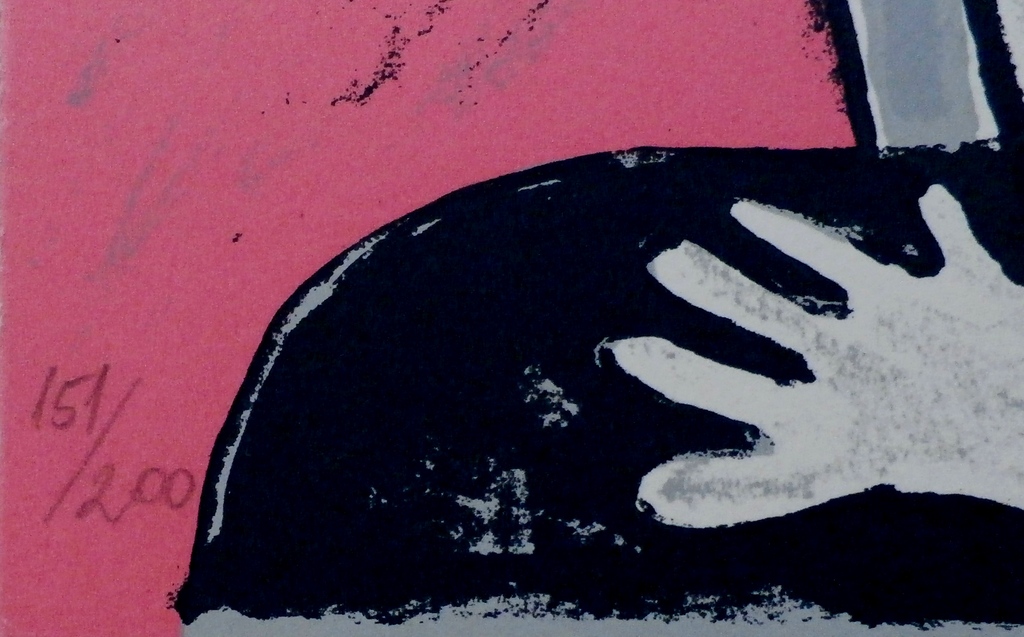 Corneille - zeefdruk: Terre Habitee - 1997 kopen? Bied vanaf 125!