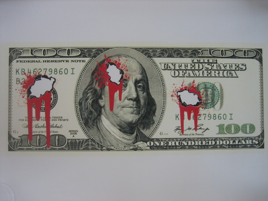 Death NYC Limited Edition Signed Graffiti painting Art Print Ben $100 - 2013 kopen? Bied vanaf 1!