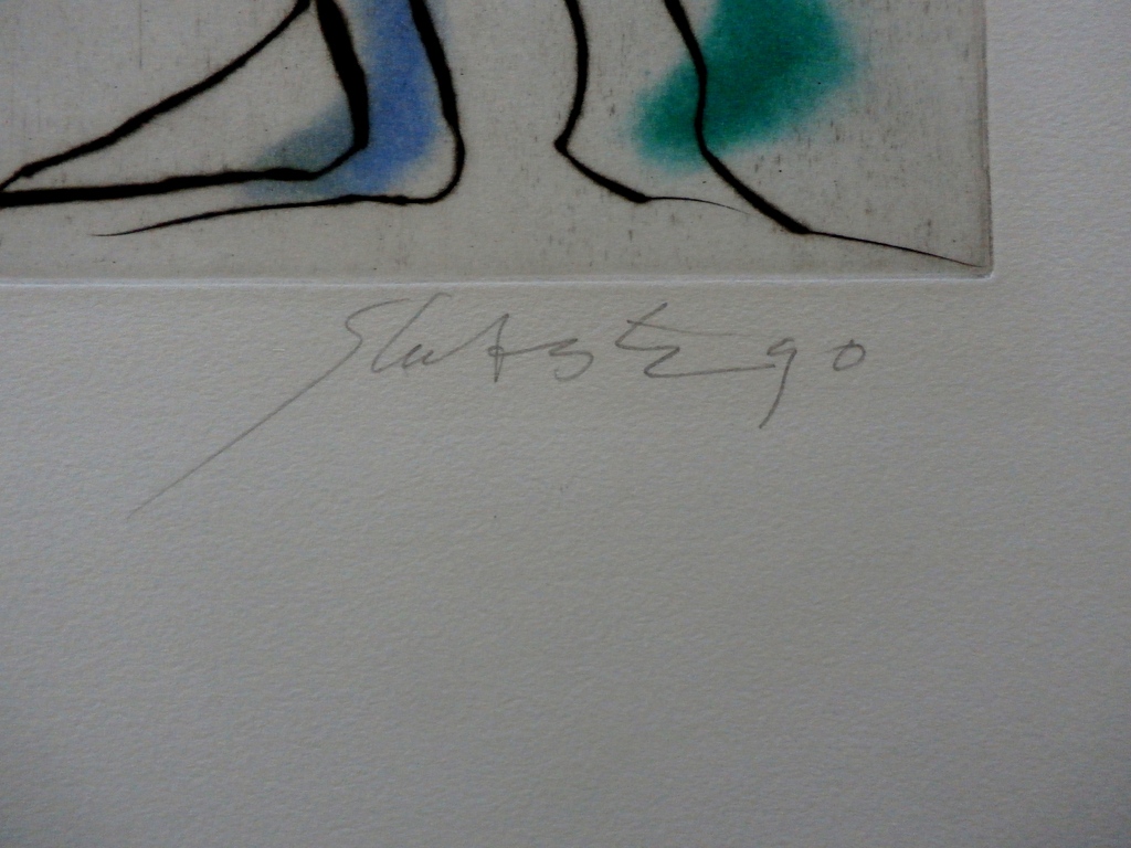 Ger Lataster - Compositie, droge naald ets met aquatint 3 - 1990 kopen? Bied vanaf 125!