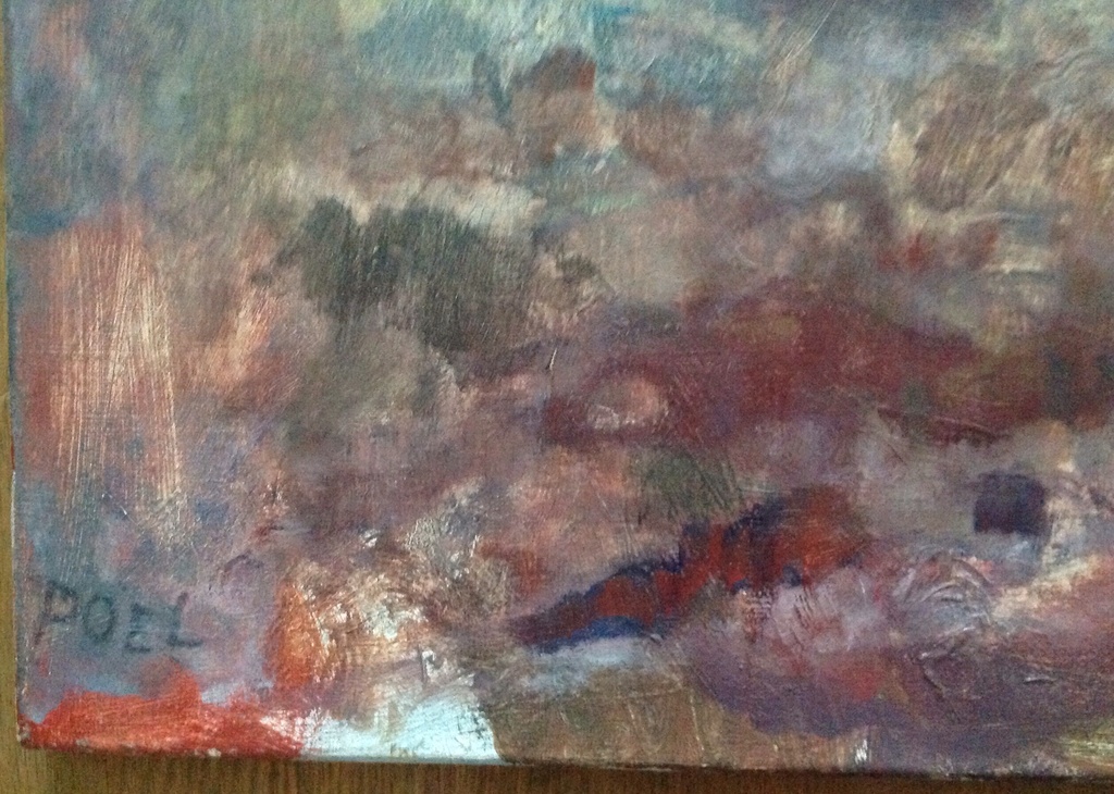 Theo van der Poel (1951): olieverf op doek, gezicht kopen? Bied vanaf 20!