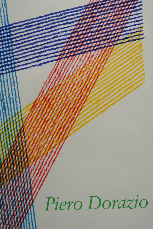 PIERO DORAZIO -Trigon- Handgesigneerd affiche. 1998. Beperkte oplage. kopen? Bied vanaf 87!