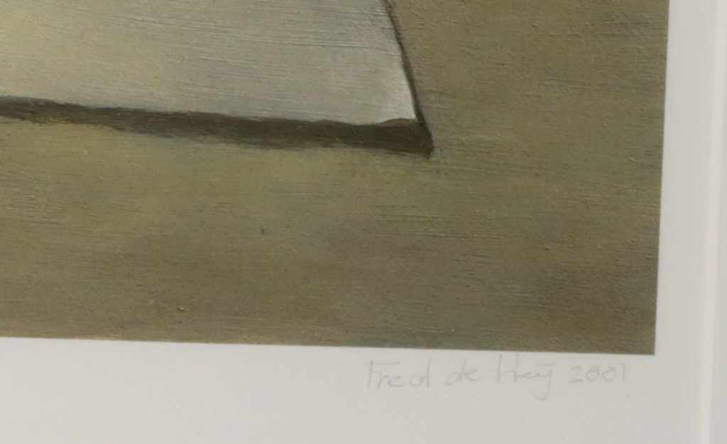 Fred de Heij: Giclee, Stilleven I - Ingelijst kopen? Bied vanaf 40!