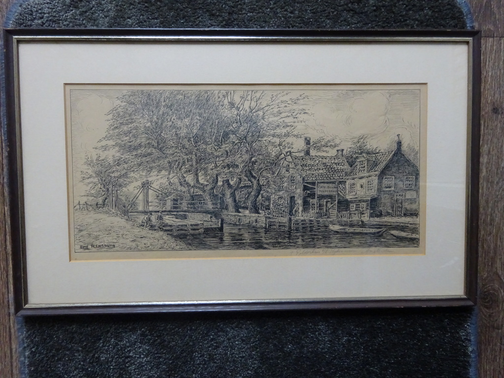 Eugene Rensburg  (  1872 – 1956 ) - ‘t Polderhuis b/h. Rijksmuseum. kopen? Bied vanaf 1!