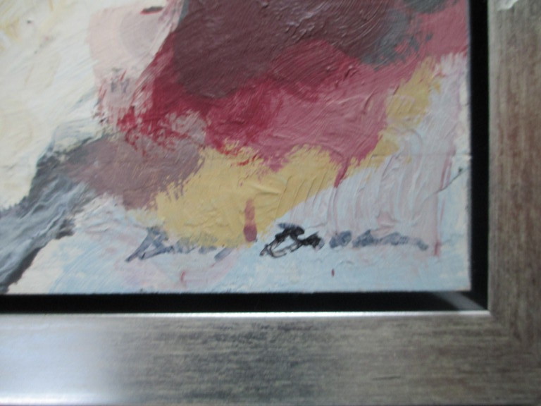 Bert Braam: Compositie, Acryl op hout kopen? Bied vanaf 875!