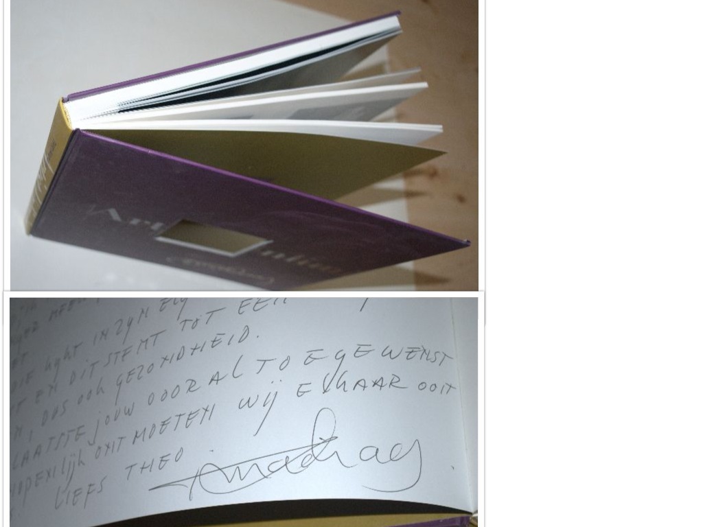 Theo Mackaay>biografie< boekwerk met uitgebreide opdracht en signatuur verkocht voor € 76!