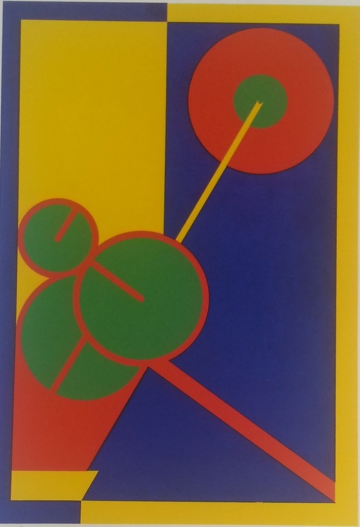Lou Loeber - Geranium - Zeefdruk verkocht voor € 345!