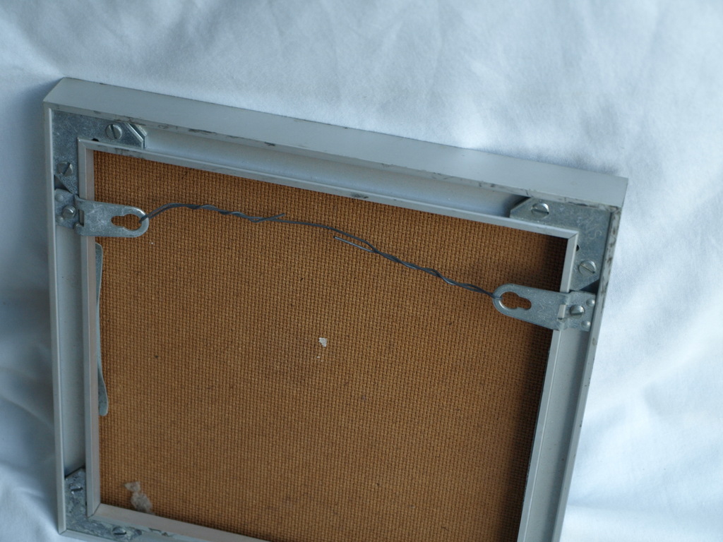 Onbekend : Linosnede , Zonder titel – gesigneerd & ingelijst – 1965 kopen? Bied vanaf 1!