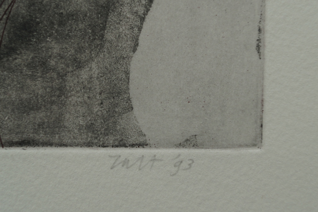 Maria Zult - gesigneerde ets - 1993 kopen? Bied vanaf 15!