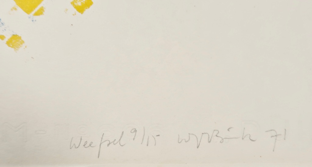 Josum Walstra: Zeefdruk, Weefsel kopen? Bied vanaf 35!