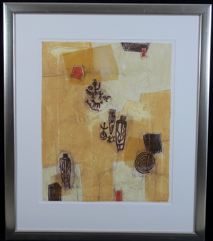 Bernard Remusat: Carborundum, Mesa - Ingelijst (groot) kopen? Bied vanaf 70!