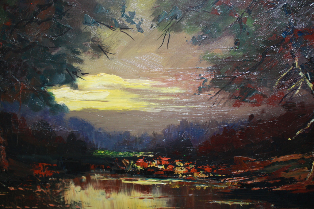 kees MANDERS grootformaat PARK LANDSCHAP kopen? Bied vanaf 1!