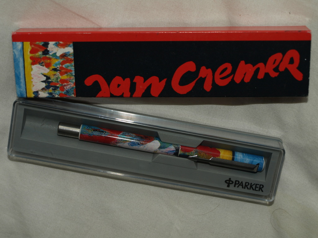 Jan Cremer : Parker Vector Rollerball pen in het originele doosje - Tulpen kopen? Bied vanaf 1!