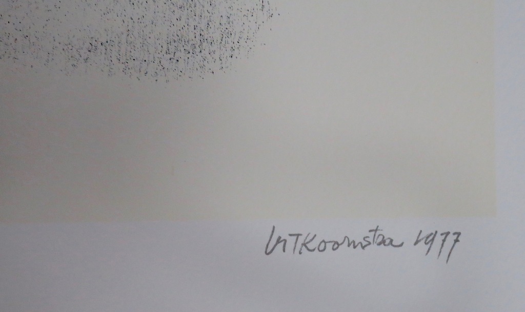 Metten Koornstra: Litho, Zonder titel kopen? Bied vanaf 50!