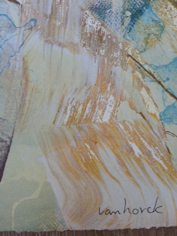 Hans Vanhorck, zeefdruk op papier kopen? Bied vanaf 40!