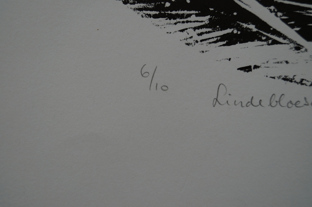 Gesigneerde litho - Stempel Frans Masereel Centrum - Kasterlee kopen? Bied vanaf 18!