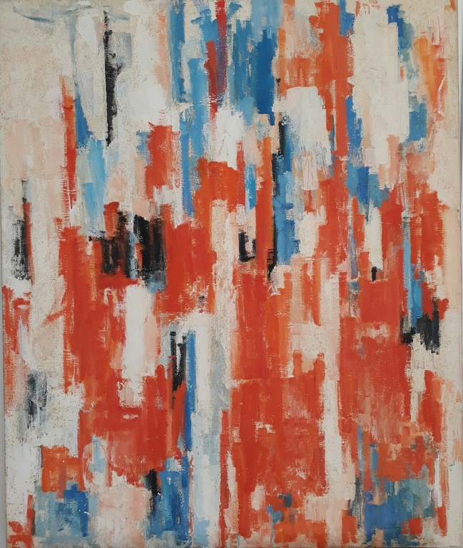 Adine Engelman (Adriaan, toen nog) zonder titel, 1963  130x100  kopen? Bied vanaf 300!