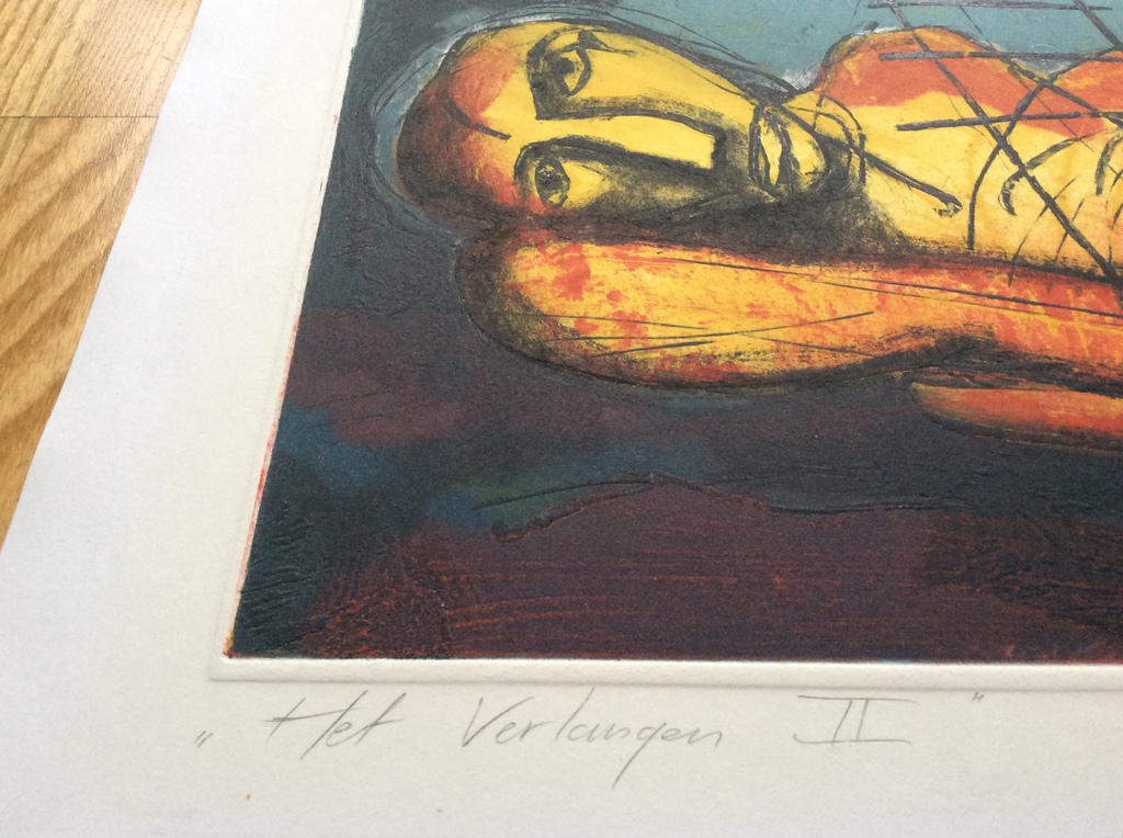 Hans Heijman - Het Verlangen - grote kleurenets, kleine oplage, 1996 kopen? Bied vanaf 60!