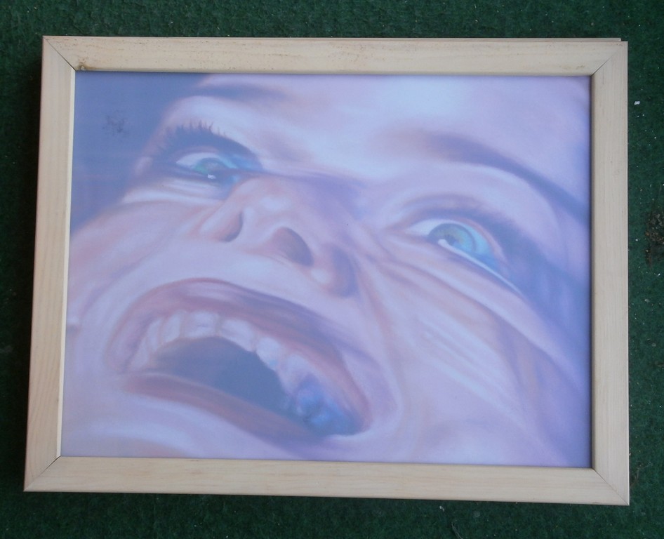 Anya Janssen. pastel op papier. Sham Rage V + V11 + X11 (drie werken) kopen? Bied vanaf 750!