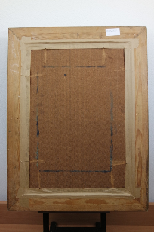 Theo Goedvriend - Bomenlandschap - olieverf op paneel - gesigneerd l.o. kopen? Bied vanaf 249!