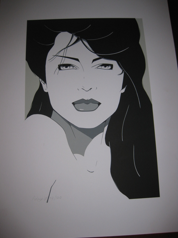 Zeefdruk Passionata van Adrie Scherpenberg 17/100 kopen? Bied vanaf 40!