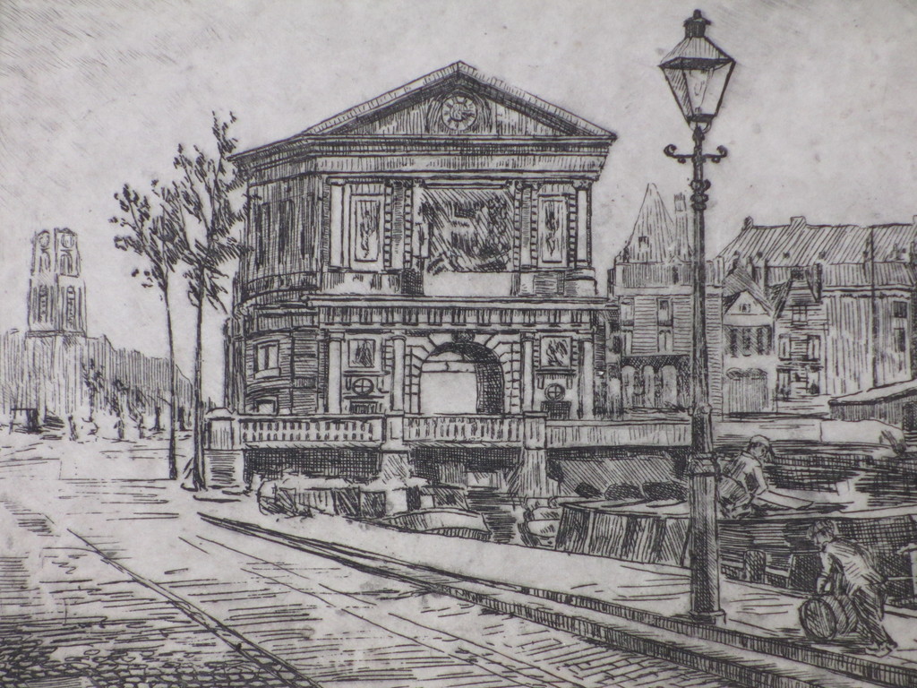 Frans de Groen, Schiekade Rotterdam, Ets kopen? Bied vanaf 1!