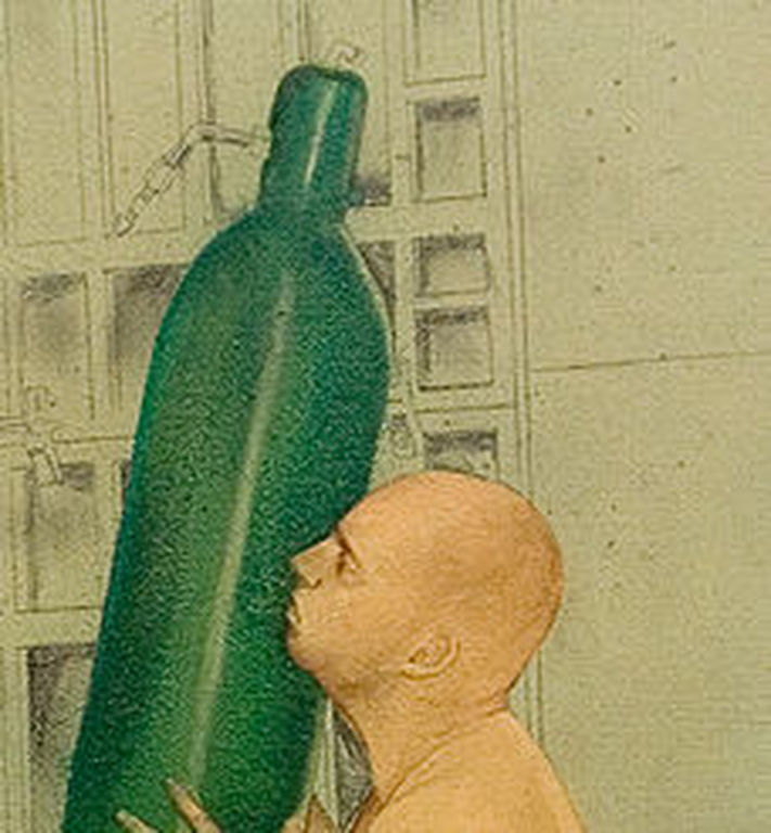 Henk Olijve, Olieverf op paneel - verso gesigneerd - 2008 kopen? Bied vanaf 150!