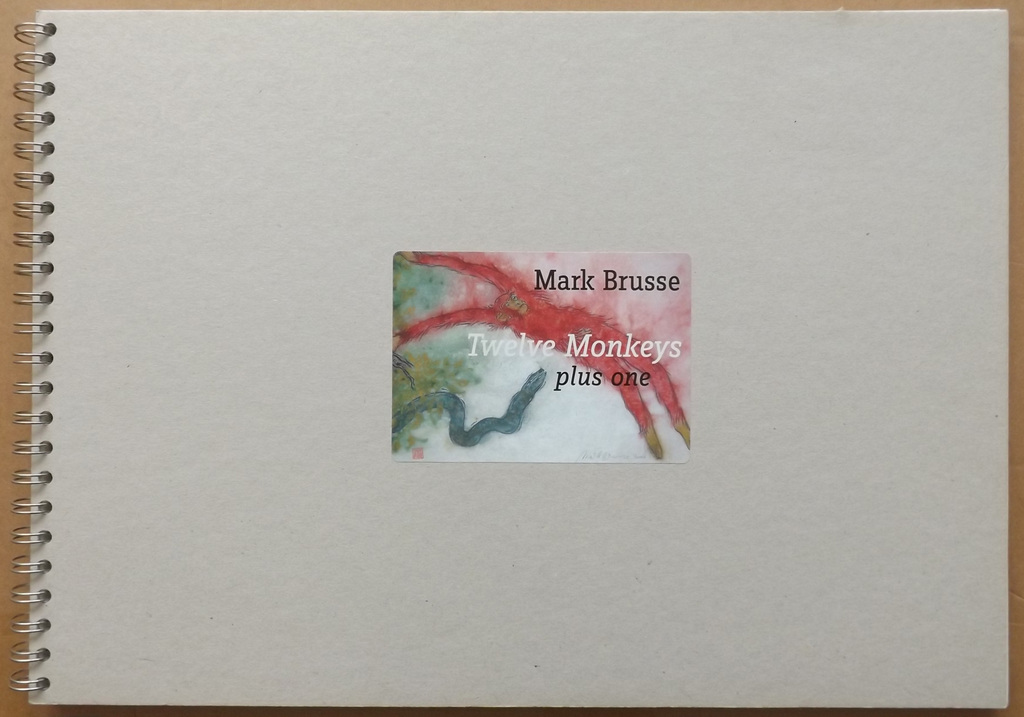 Mark Brusse - Linosnede - Twelve Monkeys plus one + Litho z.t. in kleine oplage  kopen? Bied vanaf 80!